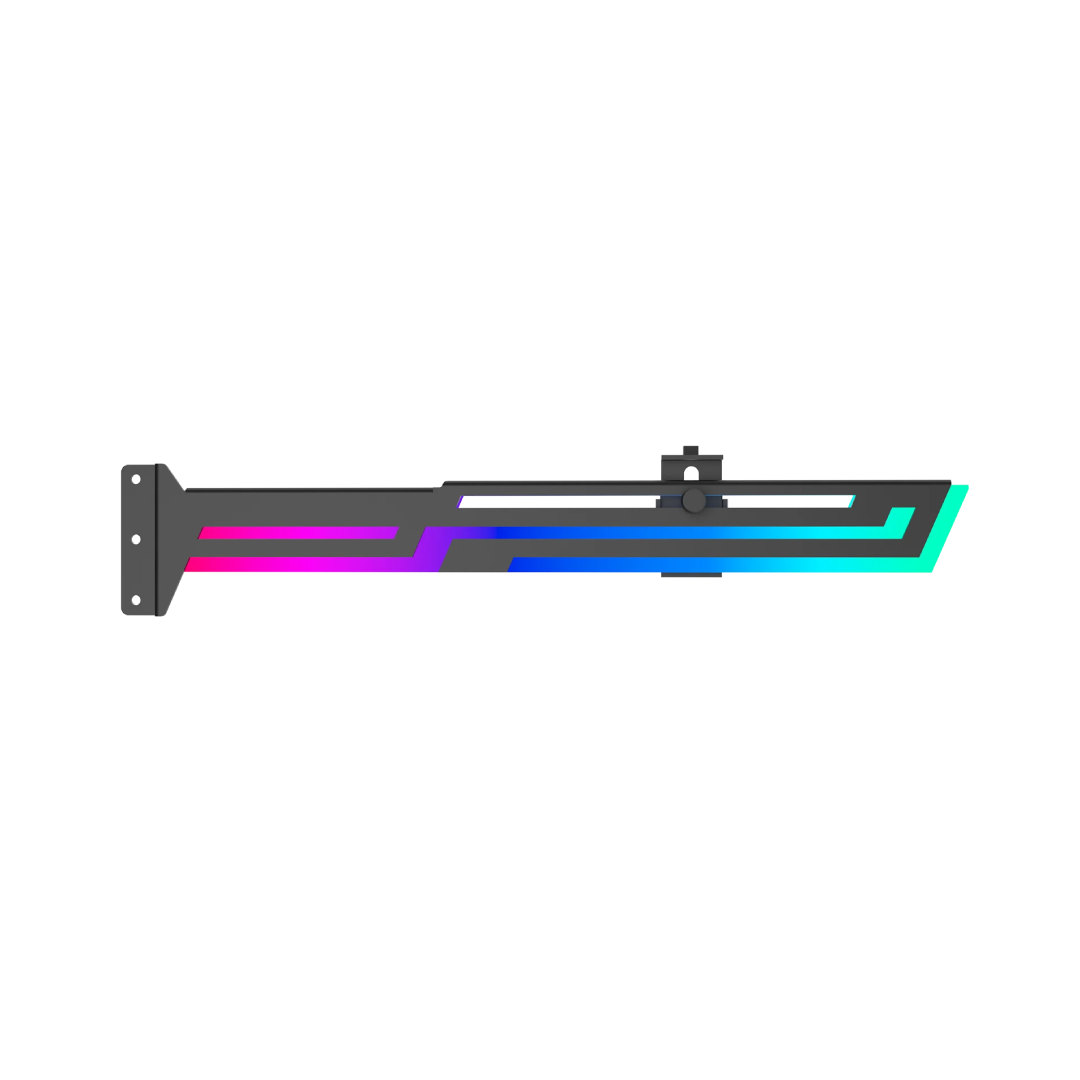 Redragon GPU Support Bracket RD-GCP03 Black – RGB Graphics Card Holder (SKU: RD-GCP03)