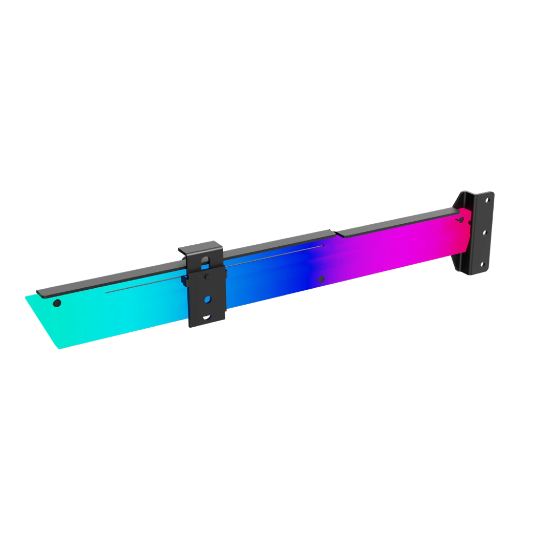 Redragon GPU Support Bracket RD-GCP03 Black – RGB Graphics Card Holder (SKU: RD-GCP03) 2