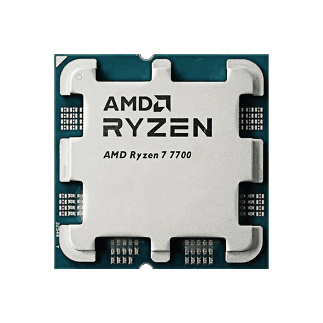 AMD Ryzen 7 7700 TRAY Processor – 8 Cores / 16 Threads / AM5 / Zen 4 / Radeon Graphics / 65W