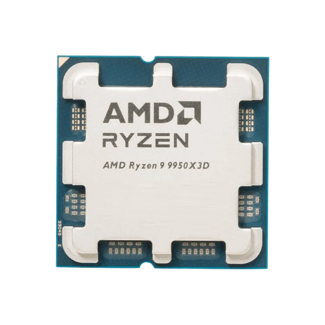 AMD Ryzen 9 9950X3D TRAY – 16 Cores / 32 Threads / Zen 5 / AM5 / 3D V-Cache / 170W High-End Gaming CPU