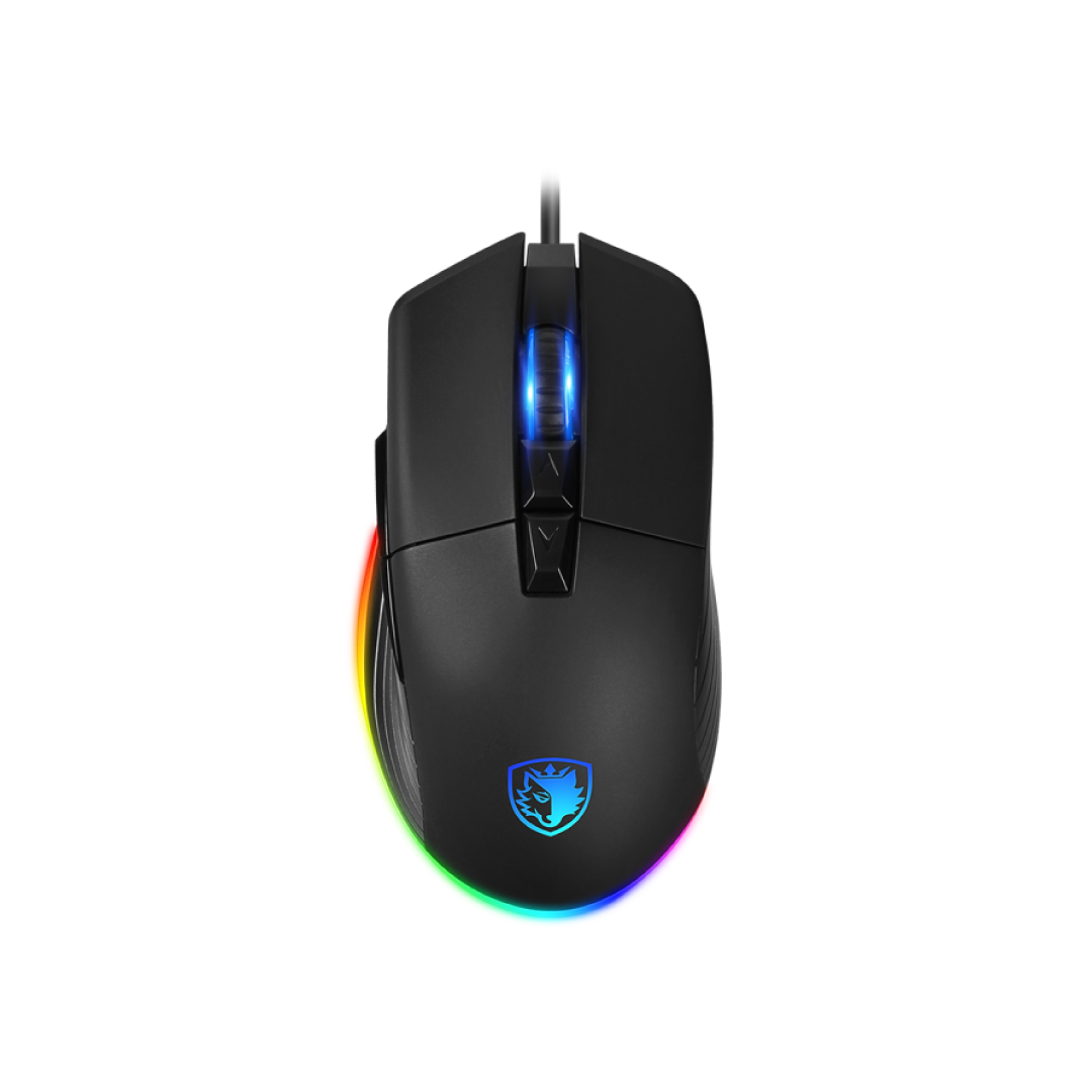 SADES Battle Ram SAB10B Gaming Combo – RGB Keyboard + Mouse + Mousepad / 4000 DPI / Membrane Keyboard 5