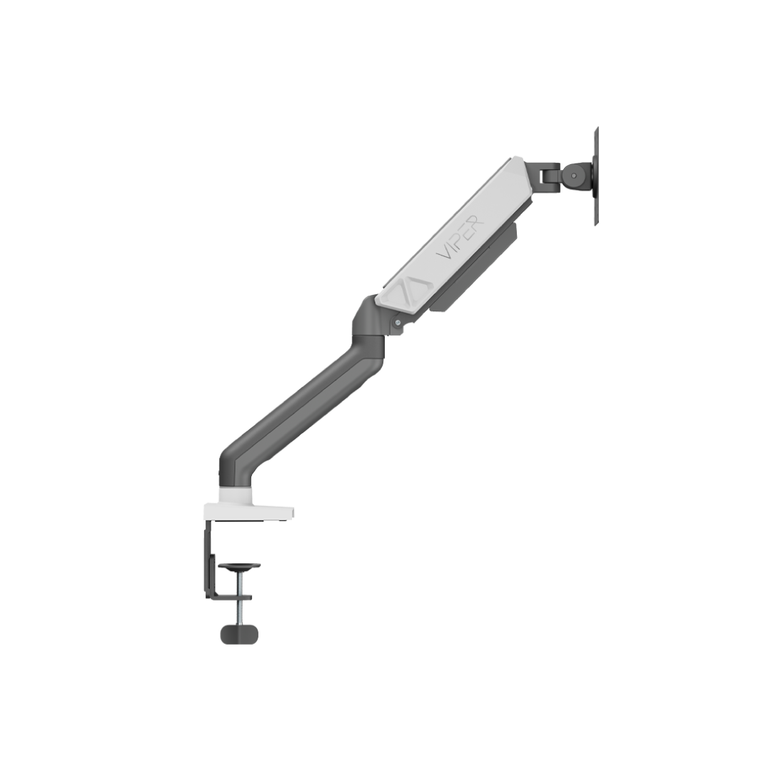 SADES Viper Single White SA-MA01 – Monitor Arm Gas Spring Mount (SKU: SA-MA01) 2