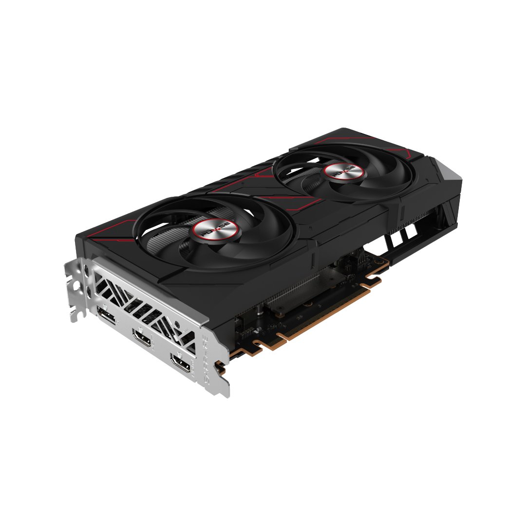 SAPPHIRE PULSE AMD Radeon™ RX 9060 XT Gaming OC 8GB GDDR6 Graphics Card 3