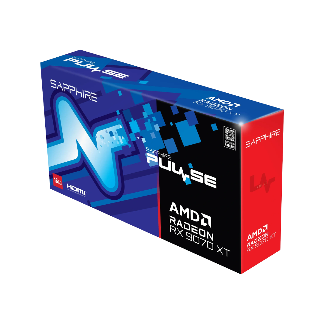 SAPPHIRE PULSE AMD Radeon™ RX 9070 XT Gaming OC 16GB GDDR6 Graphics Card 4