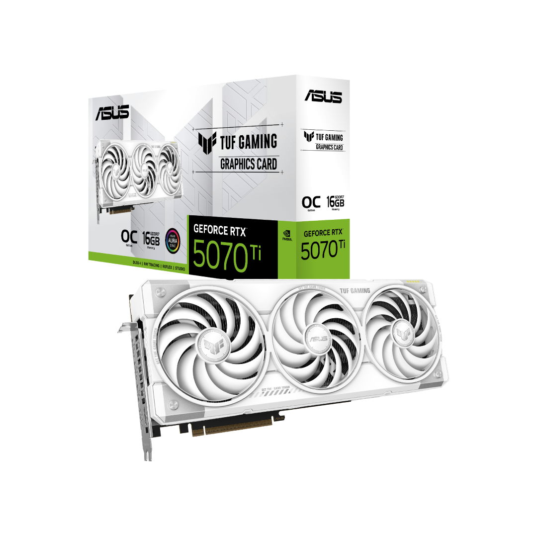 Asus VGA TUF-RTX5070TI-O16G-White-GAMING