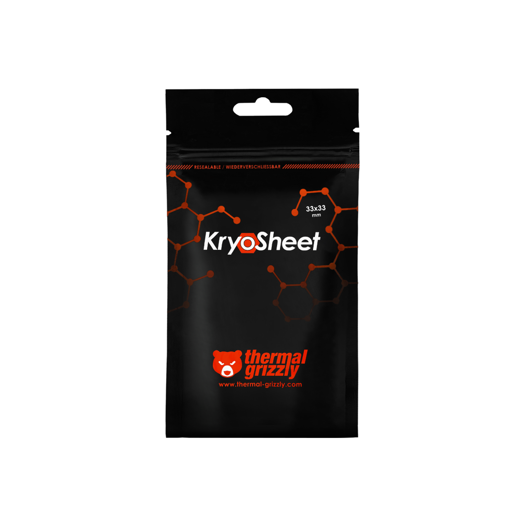 Thermal Grizzly KryoSheet TG-KS-33-33 Graphene Thermal Pad (33×33mm)