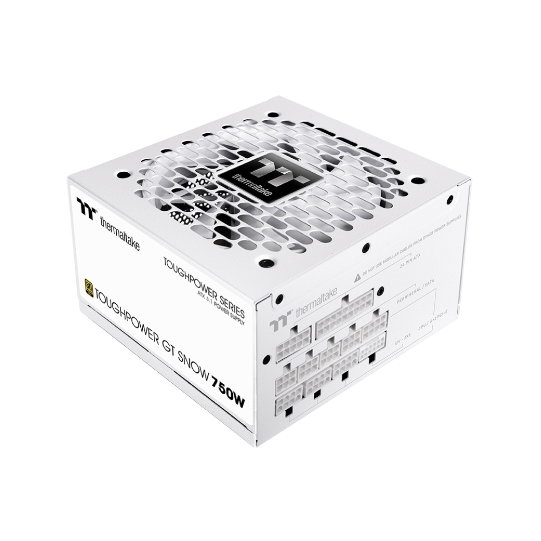 Thermaltake Toughpower GT Snow 750W 80+ Gold ATX 3.0 / PCIe 5.0 Fully Modular PSU (PS-TPD-0750FNFAGx-N) 1