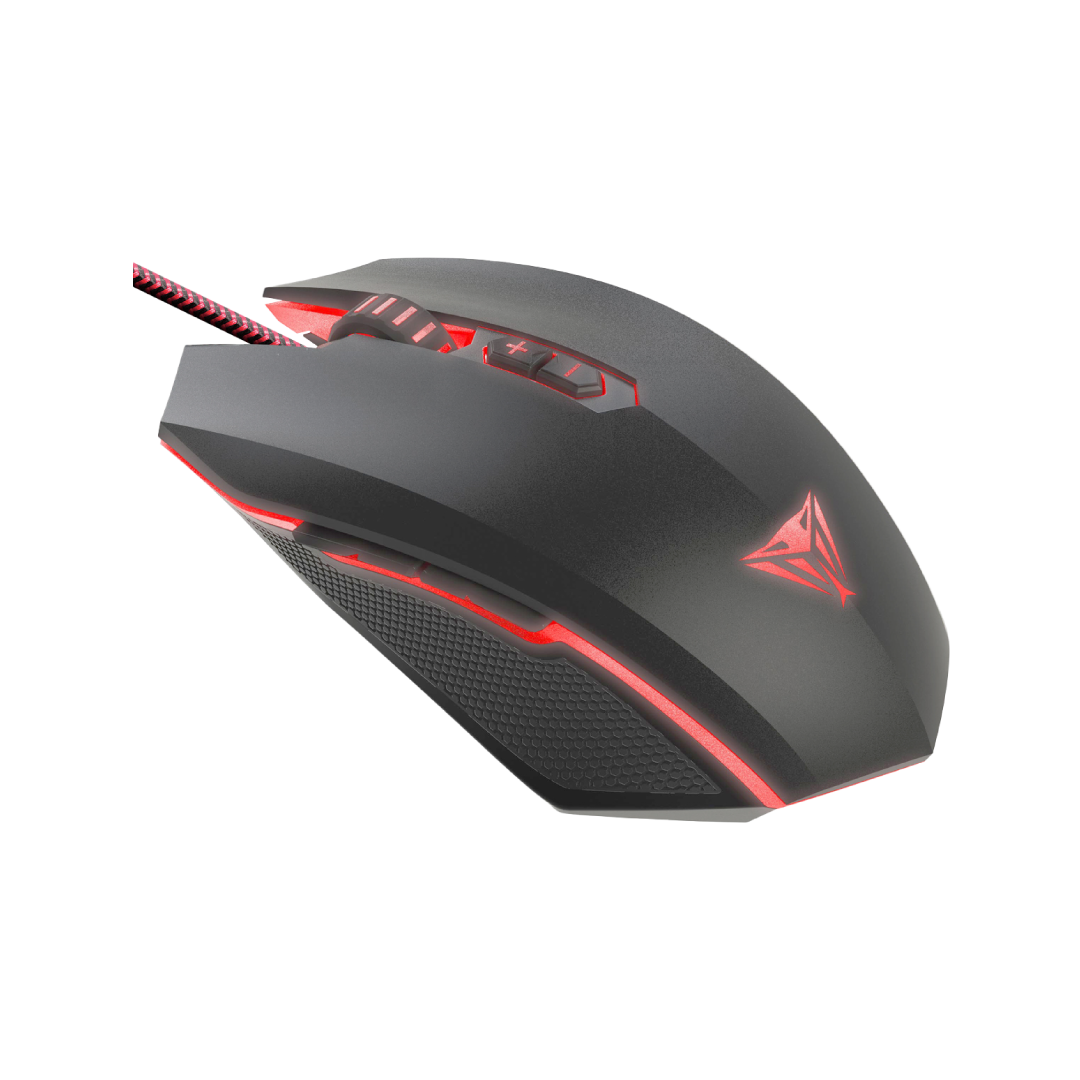 Patriot Viper V530 Gaming Mouse – 4000 DPI Optical Sensor / 7 Programmable Buttons / RGB LED / Ergonomic Design / USB Wired 3