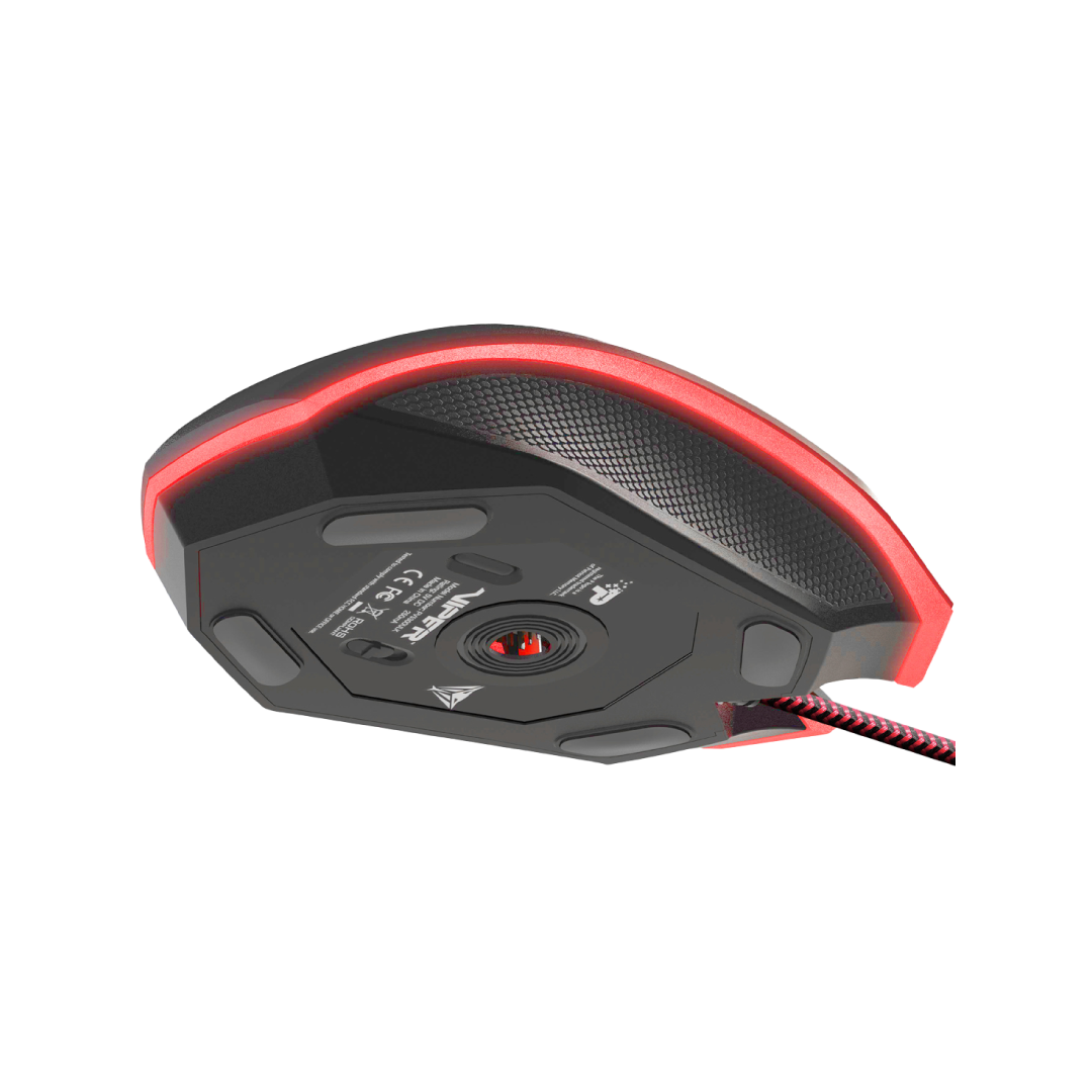Patriot Viper V530 Gaming Mouse – 4000 DPI Optical Sensor / 7 Programmable Buttons / RGB LED / Ergonomic Design / USB Wired 6