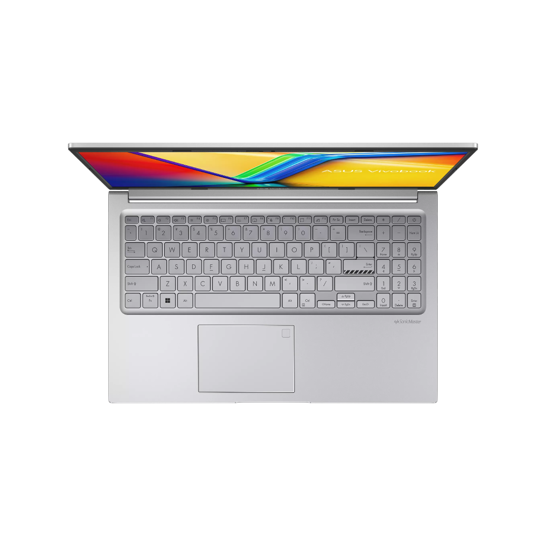 ASUS Laptop VivoBook 15 F1504VA-BQ3661 – i3-1315U / 4GB / 512GB B، شاشة 15.6" FHD، مناسب للاستخدام اليومي والأعمال المكتبية 1