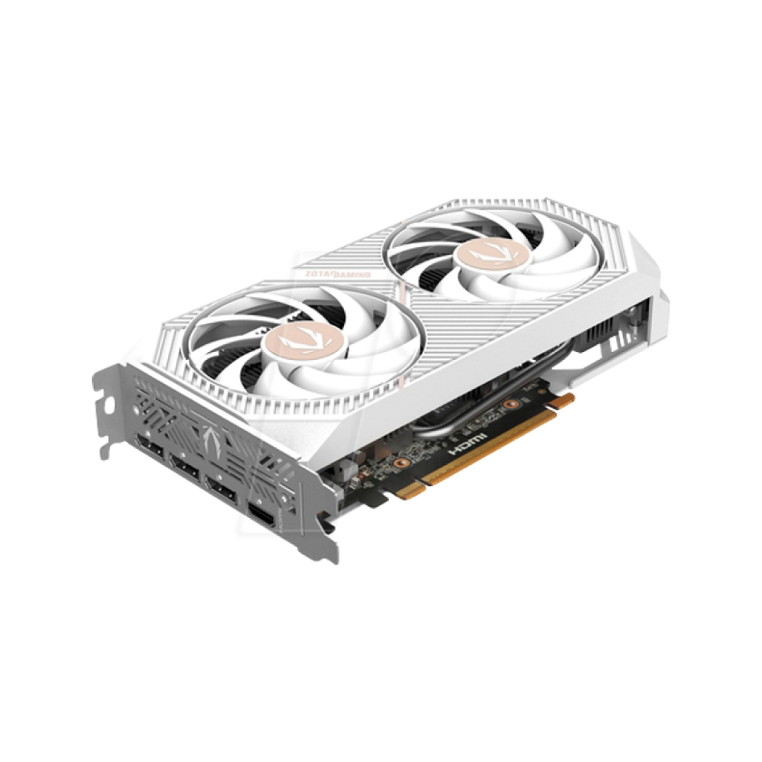 ZOTAC GAMING GeForce RTX 5050 Twin Edge OC White 8GB GDDR6 Graphics Card 2