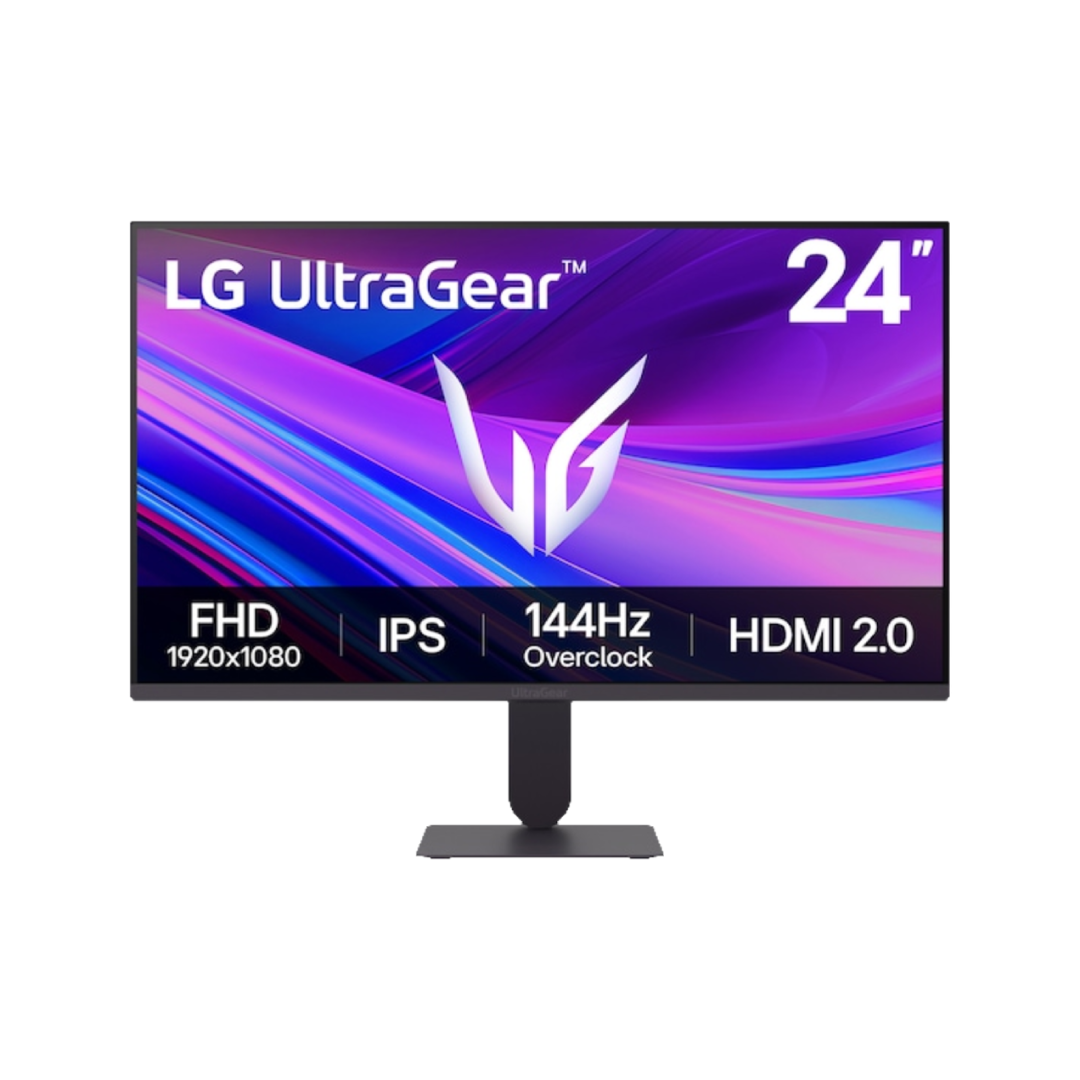 LG UltraGear 24G411A-B Gaming Monitor – 24” FHD IPS 144Hz (OC)