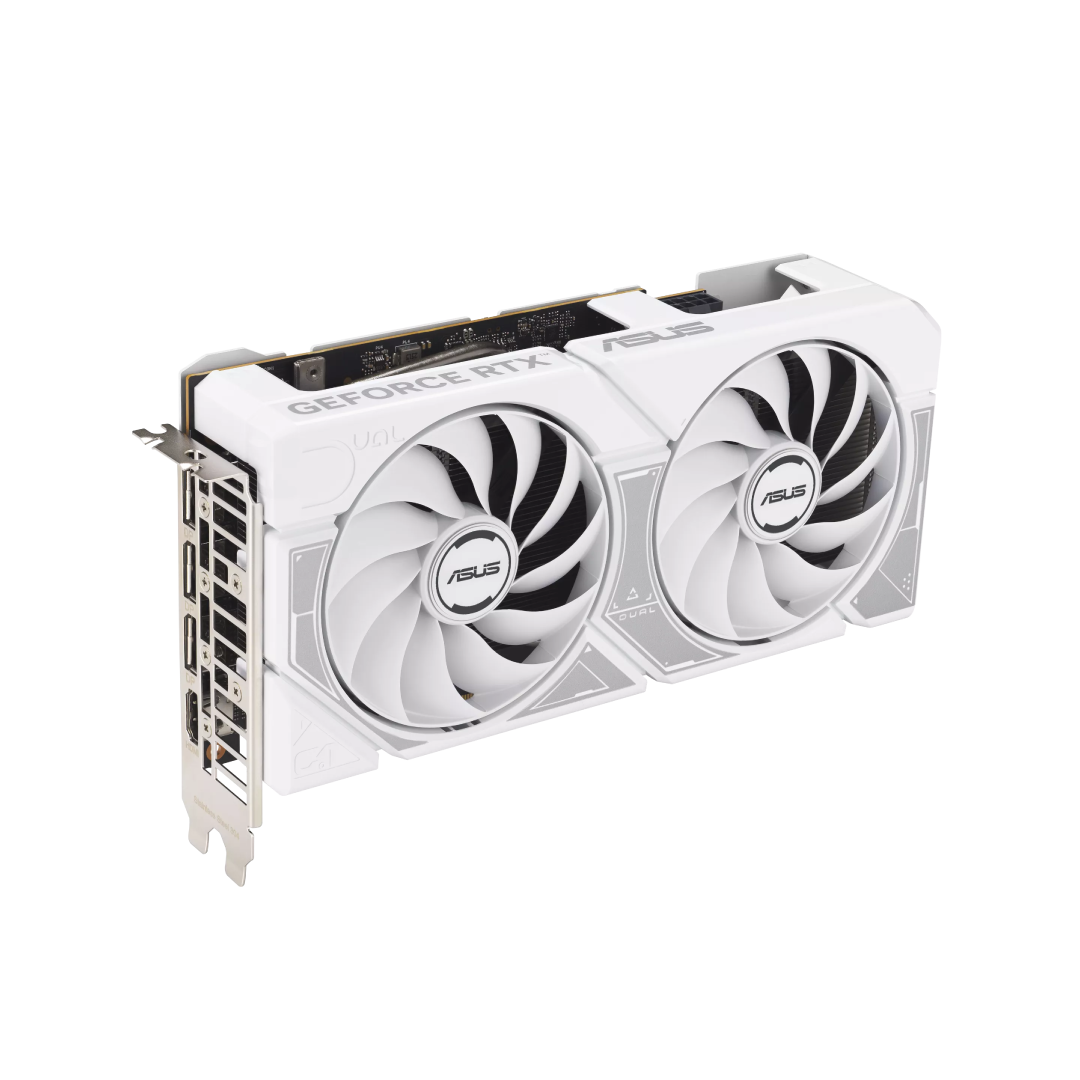 ASUS Dual GeForce RTX 5060 OC White 8GB GDDR7 Graphics Card 2