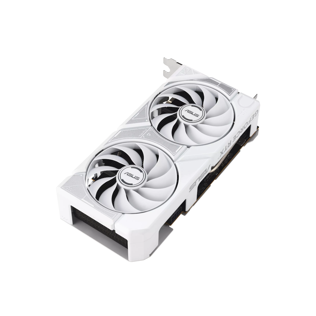 ASUS Dual GeForce RTX 5060 OC White 8GB GDDR7 Graphics Card 5