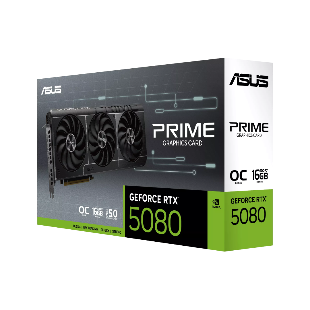 ASUS PRIME GeForce RTX 5080 OC Edition 16GB GDDR7 Graphics Card 11