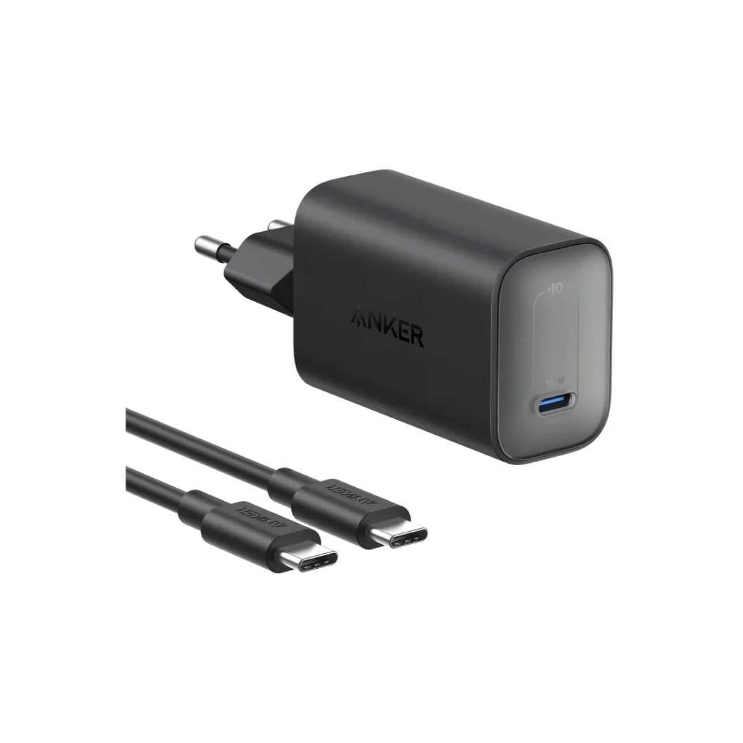 Anker Nano Charger 100W + 6ft Cable — Black (B2679G11)