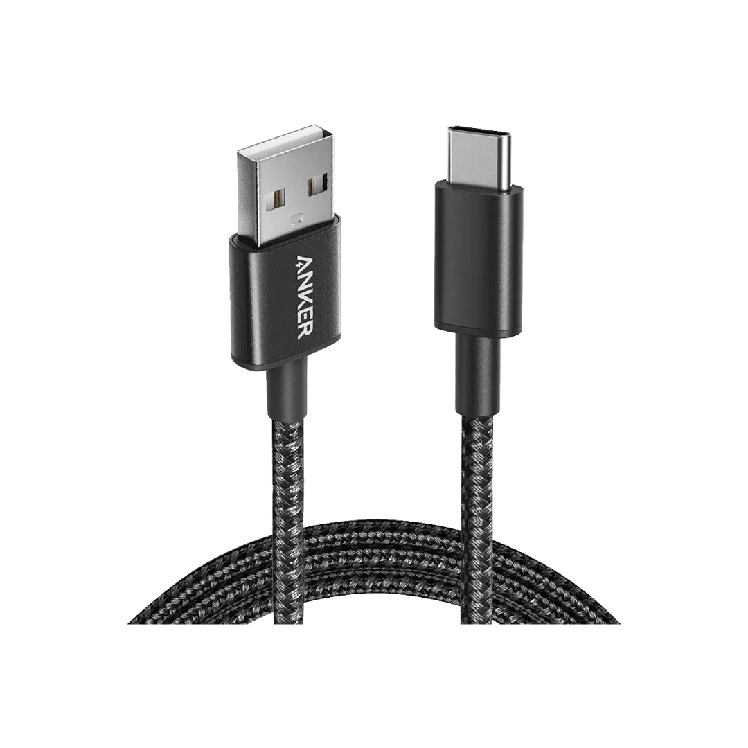 Anker USB-C to USB-A Cable 6ft — Black (A8174H11)