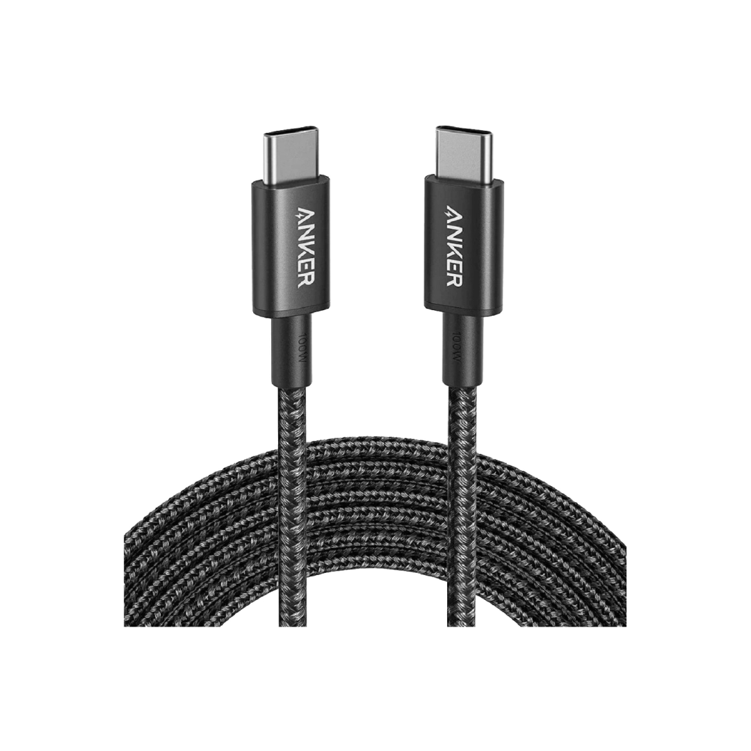 Anker USB-C to USB-C Cable 6ft — Black (A8753H11)