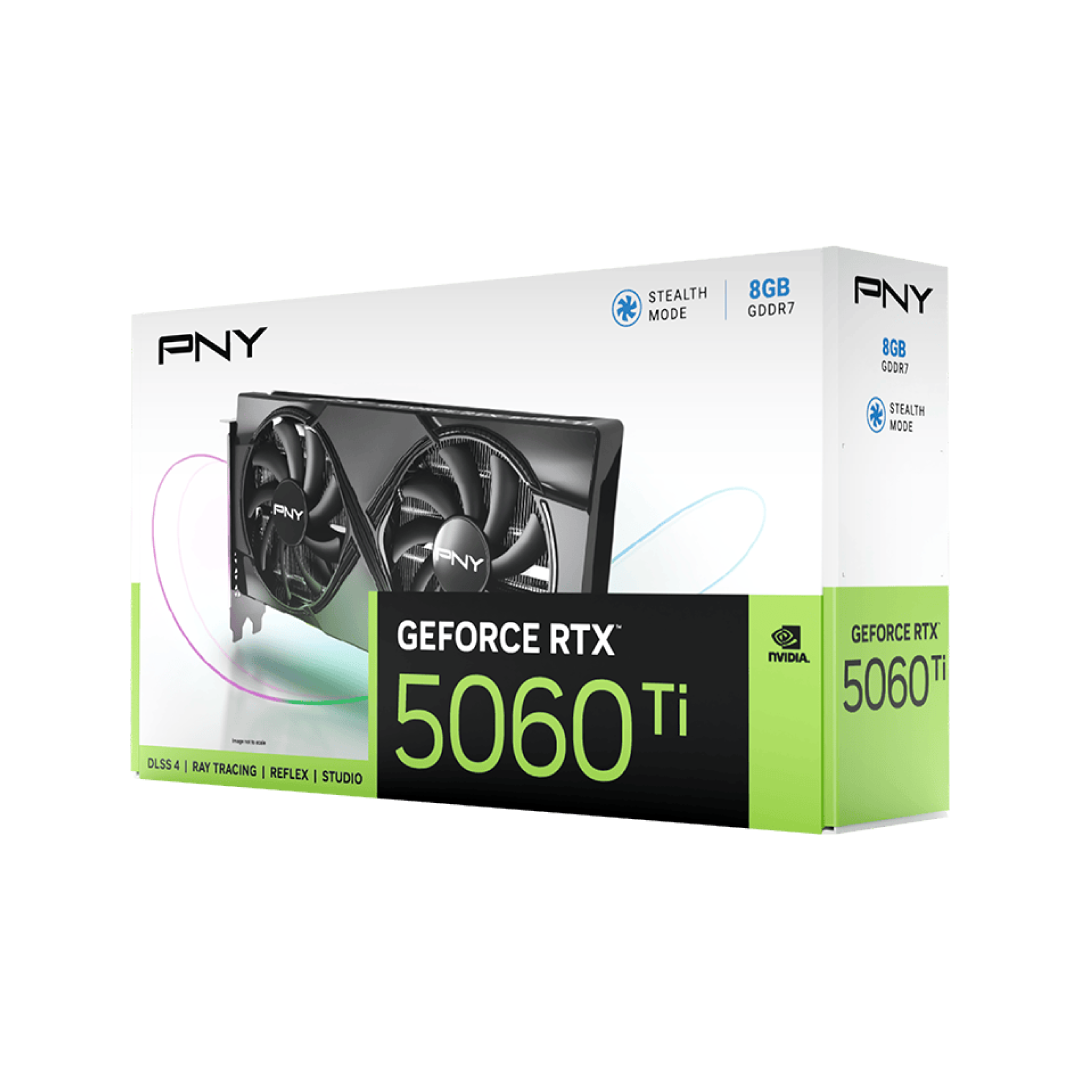 PNY GeForce RTX 5060 Ti 8GB OC Dual Fan – DLSS 4 (VCG5060T8DFXPB1-OPNY) 9