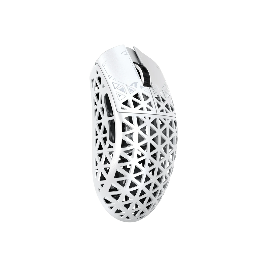 ATTACK SHARK R5 Ultra White – Ultra-Light Carbon Fiber Wireless 8K Gaming Mouse 1