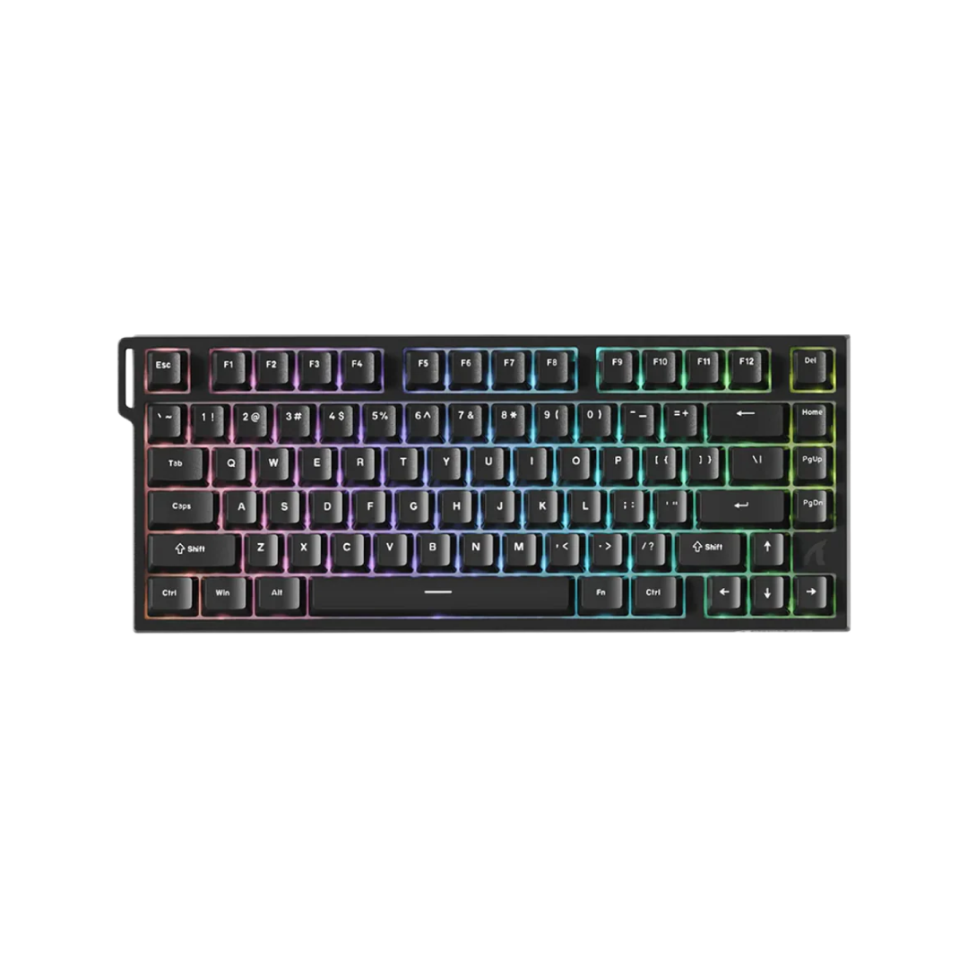 ATTACK SHARK R82 HE Black – 75% Hall Effect Magnetic Rapid Trigger Gaming Keyboard 1
