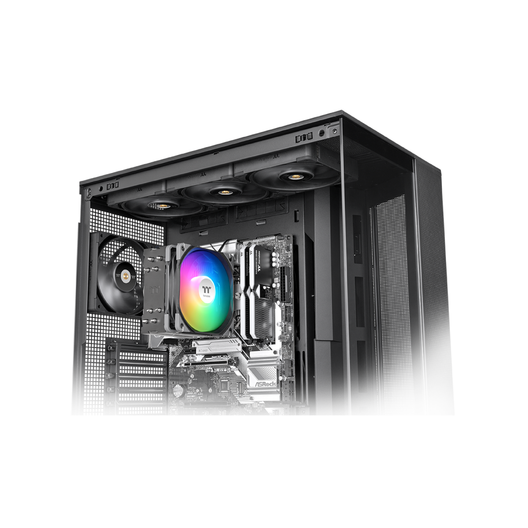 Thermaltake UX400 ARGB Air CPU Cooler – 120mm PWM (Black) 4
