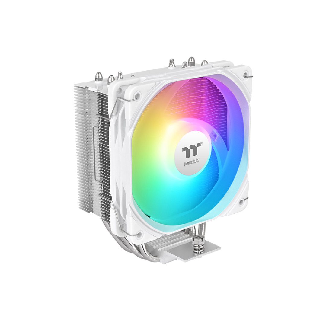 Thermaltake UX400 ARGB White Edition Air CPU Cooler – 120mm PWM