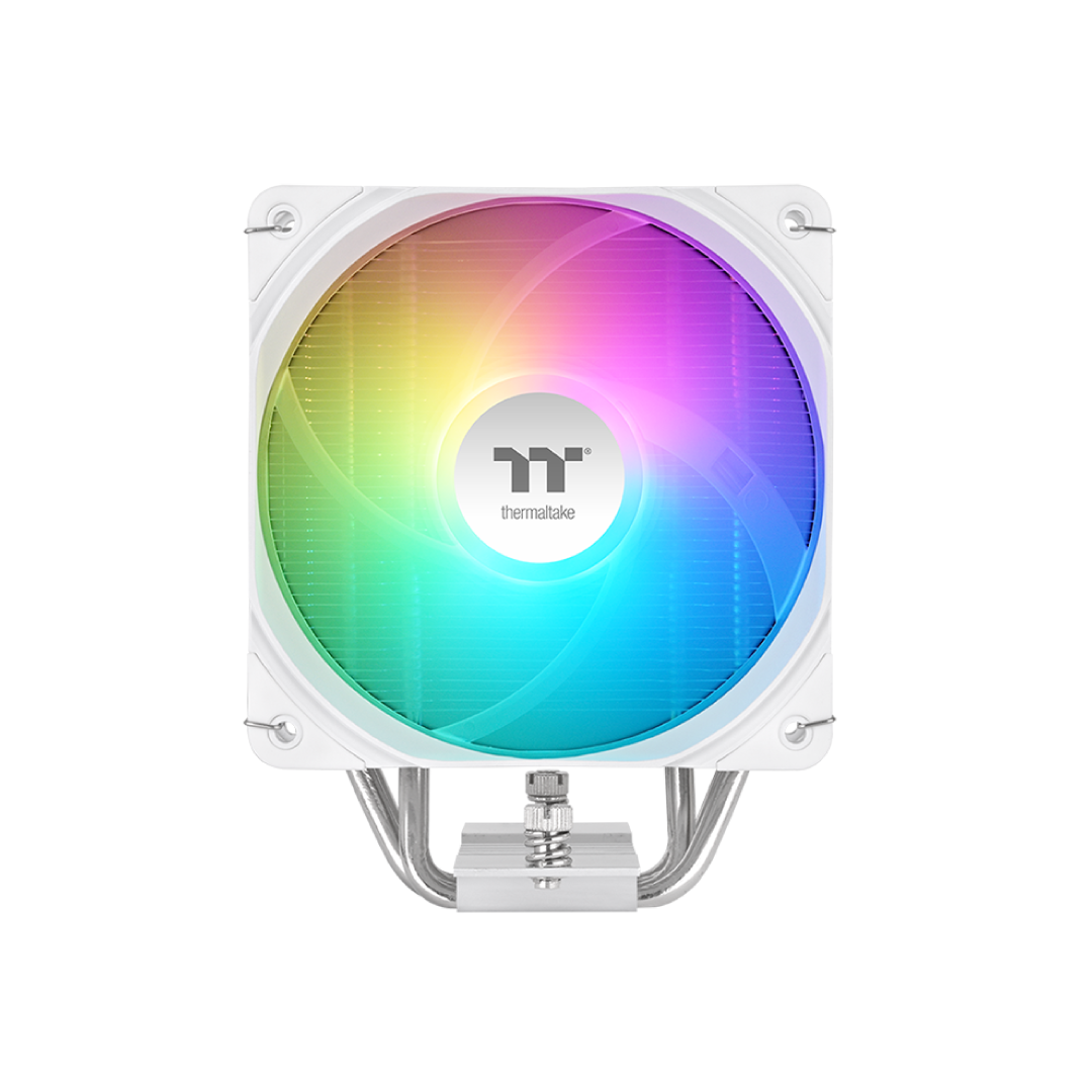 Thermaltake UX400 ARGB White Edition Air CPU Cooler – 120mm PWM 1