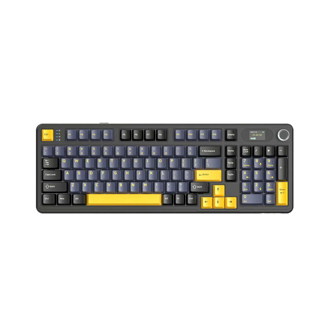 ATTACK SHARK X98 Pro Star Black – 98% Tri-Mode Wireless Mechanical Gaming Keyboard 1