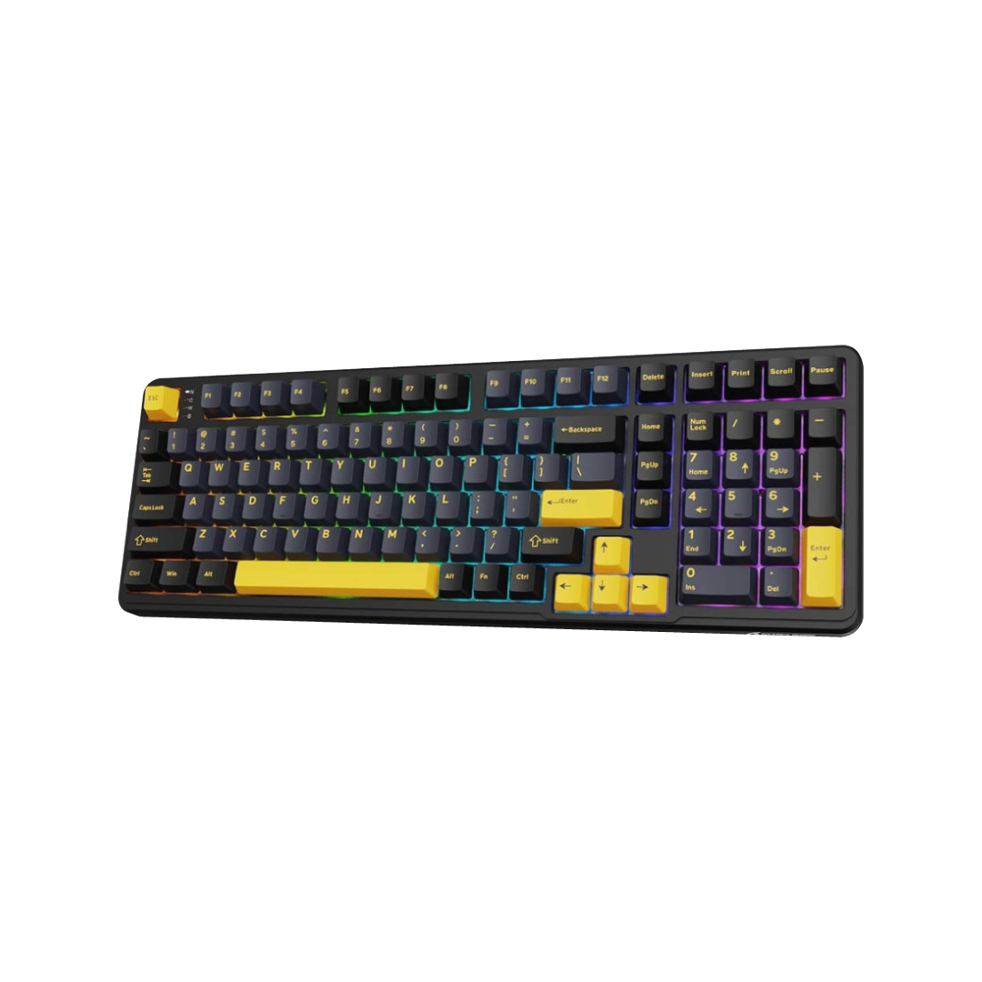 ATTACK SHARK X98 Pro Star Black – 98% Tri-Mode Wireless Mechanical Gaming Keyboard 1